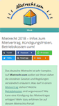 Mobile Screenshot of mietrecht.com